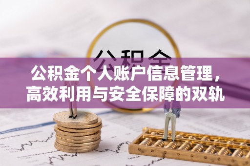 新疆公积金个人账户信息管理，高效利用与安全保障的双轨并行