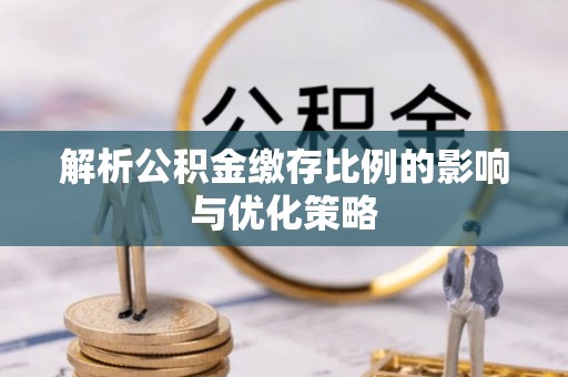 新疆解析公积金缴存比例的影响与优化策略
