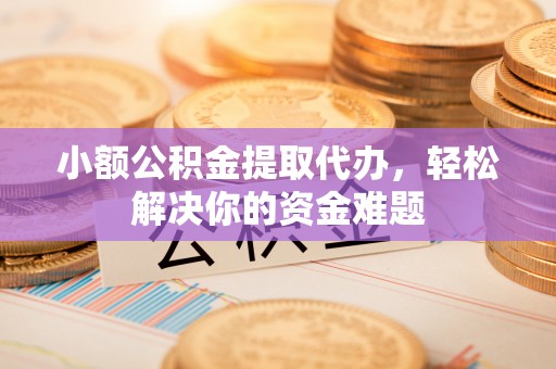 新疆小额公积金提取代办，轻松解决你的资金难题