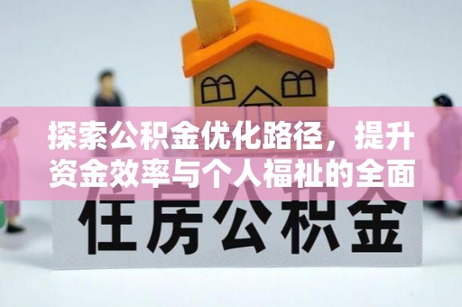 新疆探索公积金优化路径，提升资金效率与个人福祉的全面解析