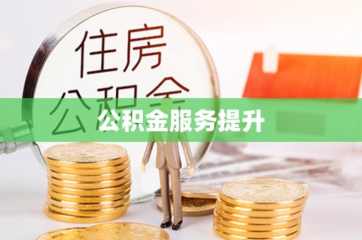 新疆公积金服务提升