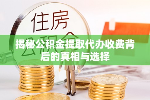 新疆揭秘公积金提取代办收费背后的真相与选择