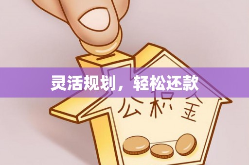 新疆灵活规划，轻松还款