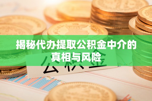 新疆揭秘代办提取公积金中介的真相与风险