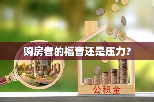 新疆购房者的福音还是压力？