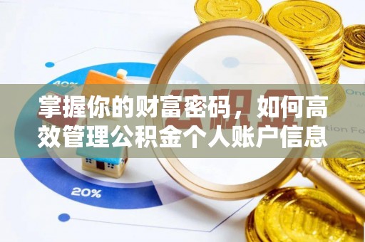 新疆掌握你的财富密码，如何高效管理公积金个人账户信息
