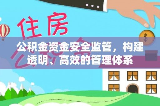 新疆公积金资金安全监管，构建透明、高效的管理体系