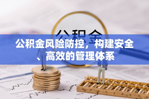 新疆公积金风险防控，构建安全、高效的管理体系