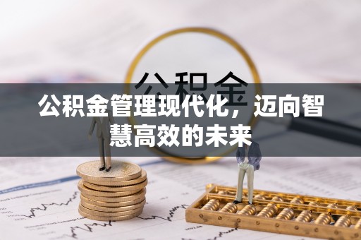 新疆公积金管理现代化，迈向智慧高效的未来