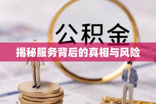 新疆揭秘服务背后的真相与风险
