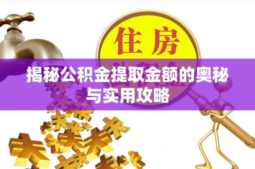 新疆揭秘公积金提取金额的奥秘与实用攻略