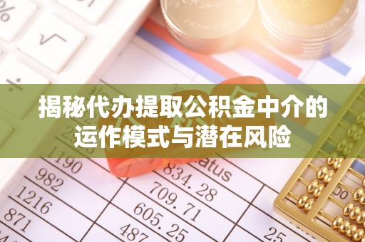 新疆揭秘代办提取公积金中介的运作模式与潜在风险