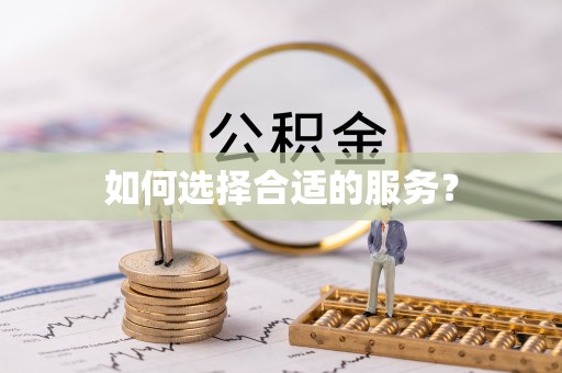 新疆如何选择合适的服务？