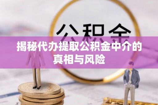 新疆揭秘代办提取公积金中介的真相与风险