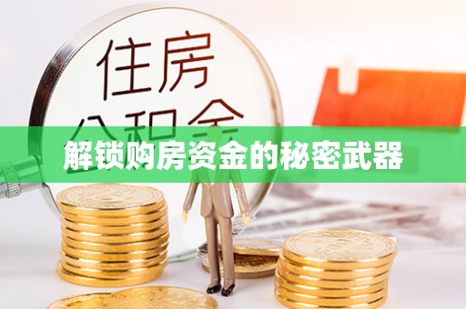 新疆解锁购房资金的秘密武器