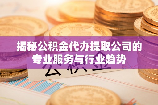 新疆揭秘公积金代办提取公司的专业服务与行业趋势