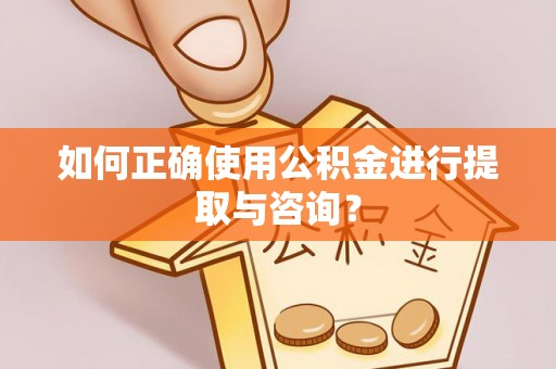 新疆如何正确使用公积金进行提取与咨询？