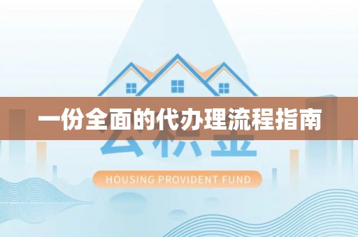 新疆一份全面的代办理流程指南