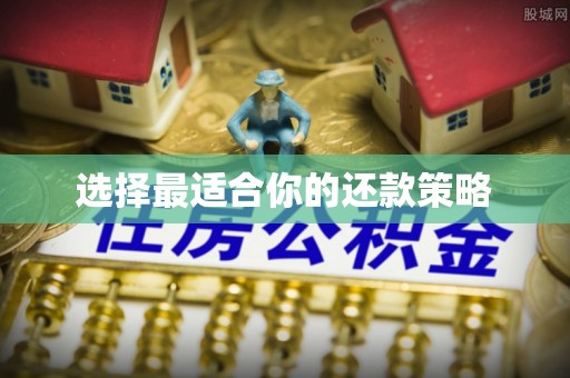 新疆选择最适合你的还款策略