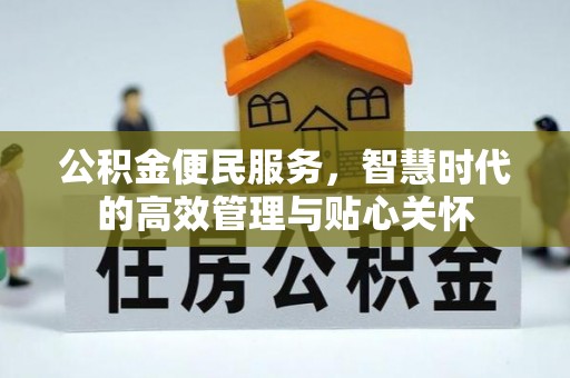 新疆公积金便民服务，智慧时代的高效管理与贴心关怀