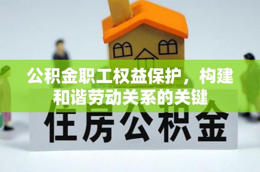 新疆公积金职工权益保护，构建和谐劳动关系的关键